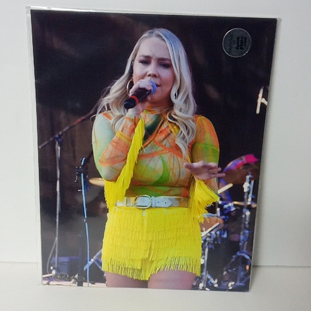Country Sensation RaeLynn signed photographer print